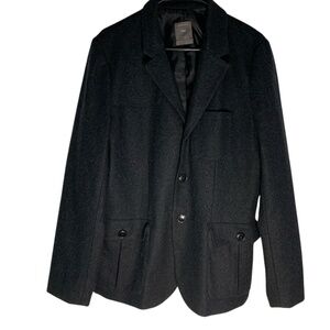 Vintage Gap Best Basic Blazer Mens Large 79% Wool Blend Sport Coat Jacket
